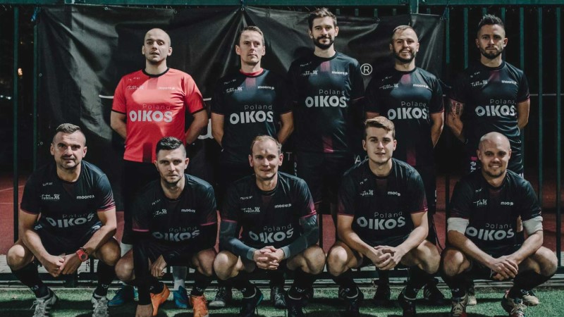 Oikos Poland sponsor of the local football team Moore Lublin Team