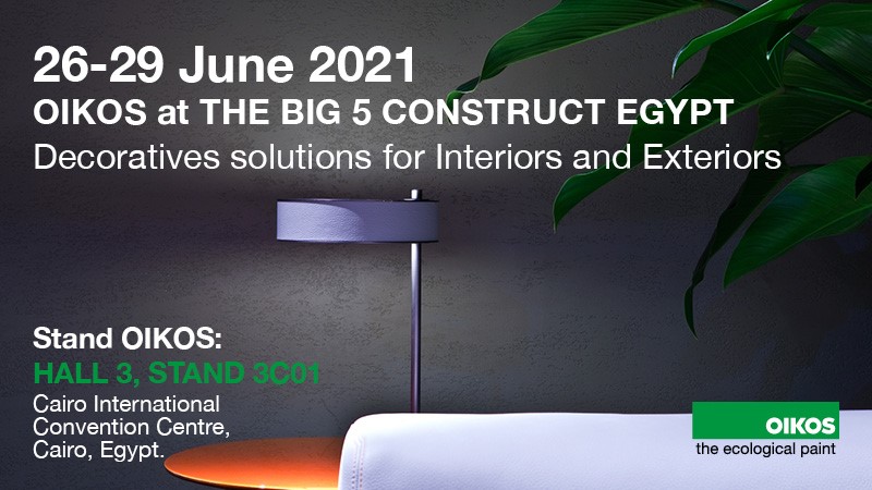 Oikos attends The Big 5 Construct Egypt 2021 International fair